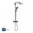 GROHE Rainshower SmartActive 310 Shower system with Safety Mixer for wall mounting , 22119KF0 , phantom black