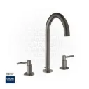 GROHE Atrio 3-hole basin mixer 1/2"
L-Size , 20649AL0 , brushed hard graphite
