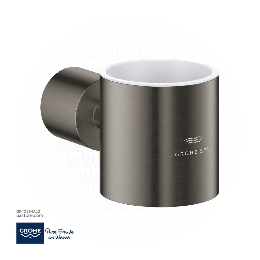 GROHE Atrio Holder , 40884AL0 , brushed hard graphite