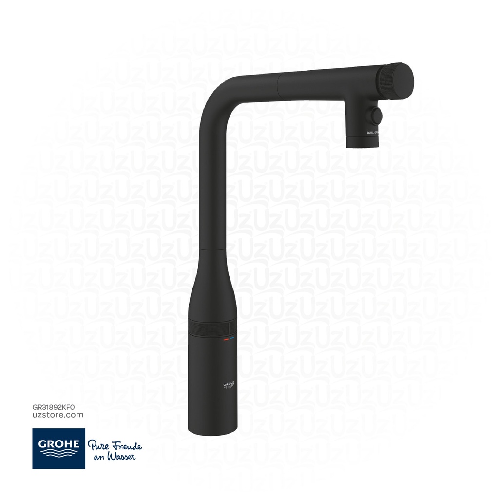 GROHE Essence SmartControl Sink mixer with SmartControl , 31892KF0 , phantom black