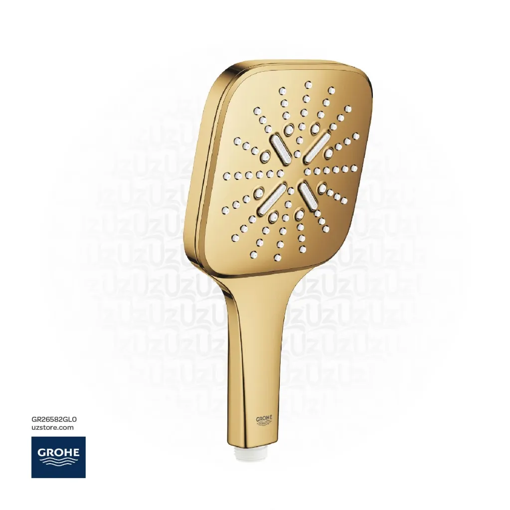 GROHE Rainshower SmartActive 130 Cube Hand shower 3 sprays , 26582GL0 , cool sunrise