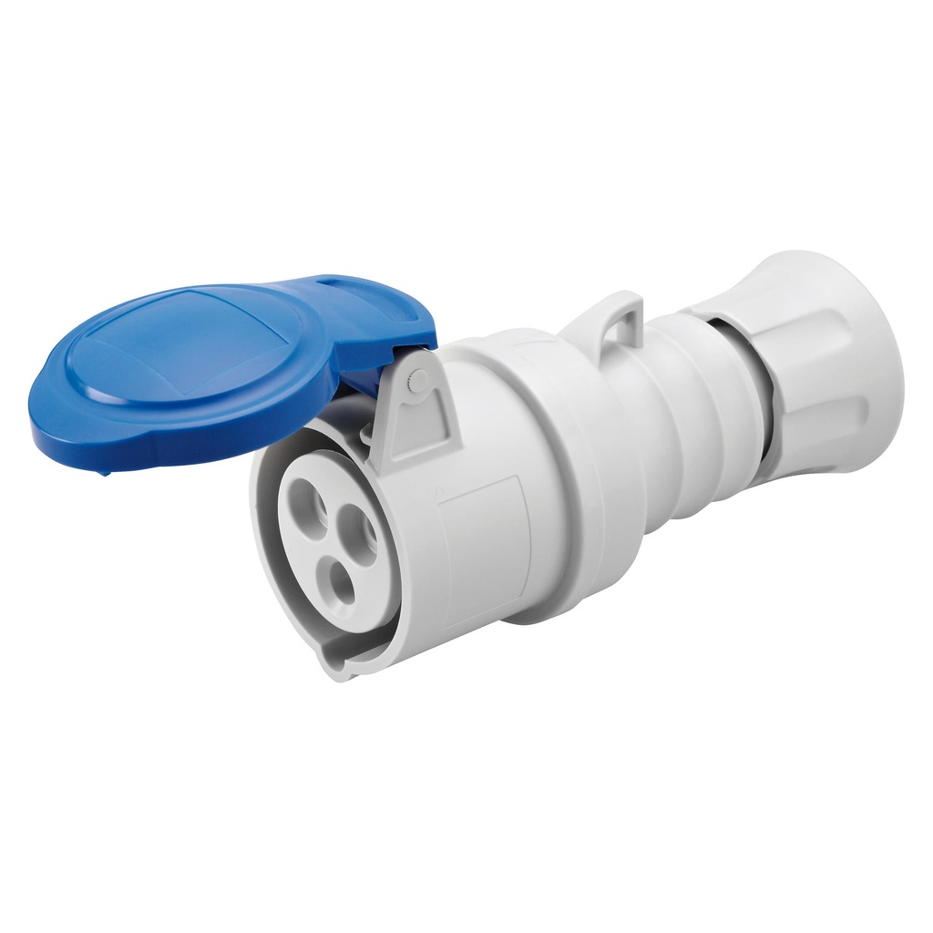 Gewiss 32A 3pin 230v Industrial Socket IP44 (GW62015H)