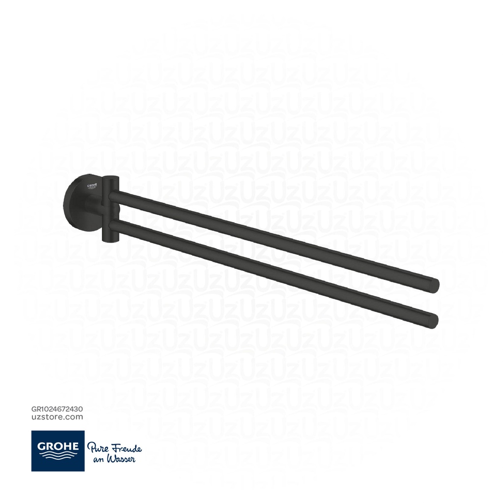 [GR1024672430] GROHE Essentials Towel holder , 1024672430 , matt black