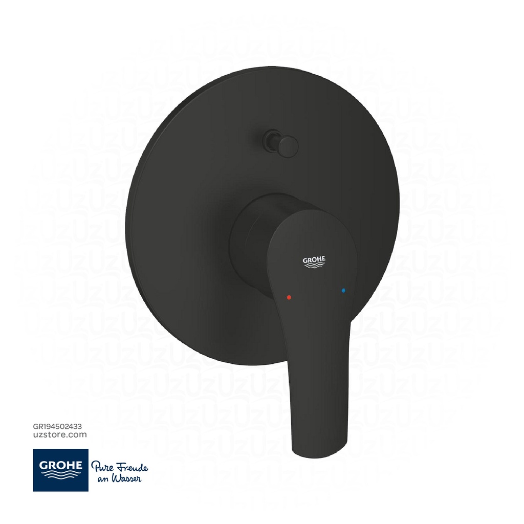 GROHE Eurosmart Single-lever bath mixer , 194502433 , matt black
