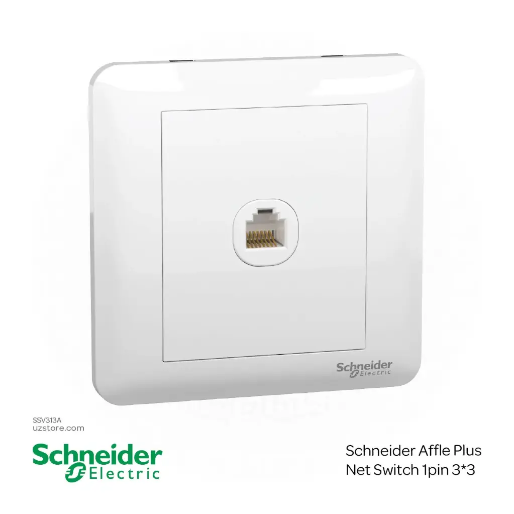 Schneider Affle Plus Net Switch 1pin 3*3