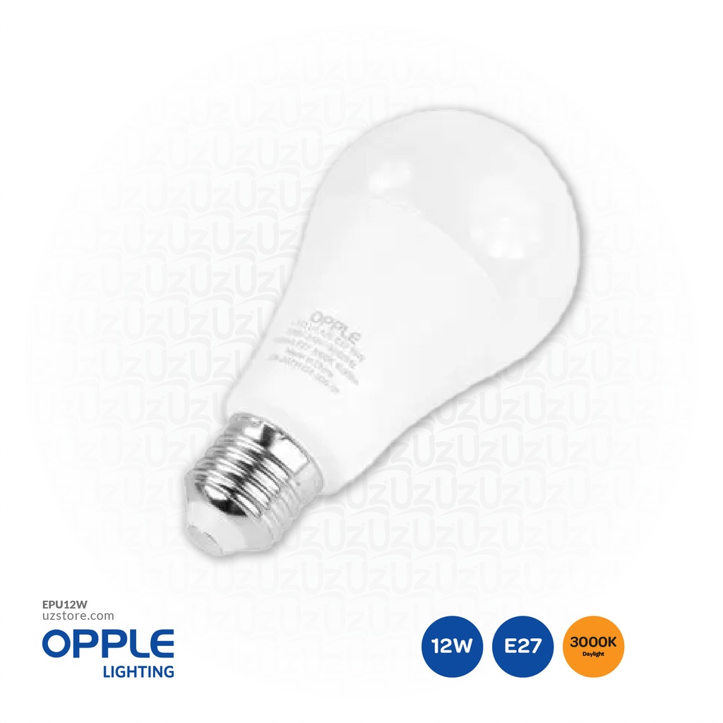 [EPU12W] OPPLE LED Lamp UltraSave series US A60 E27 12W 3000K CT DZ Warm white 800008021700