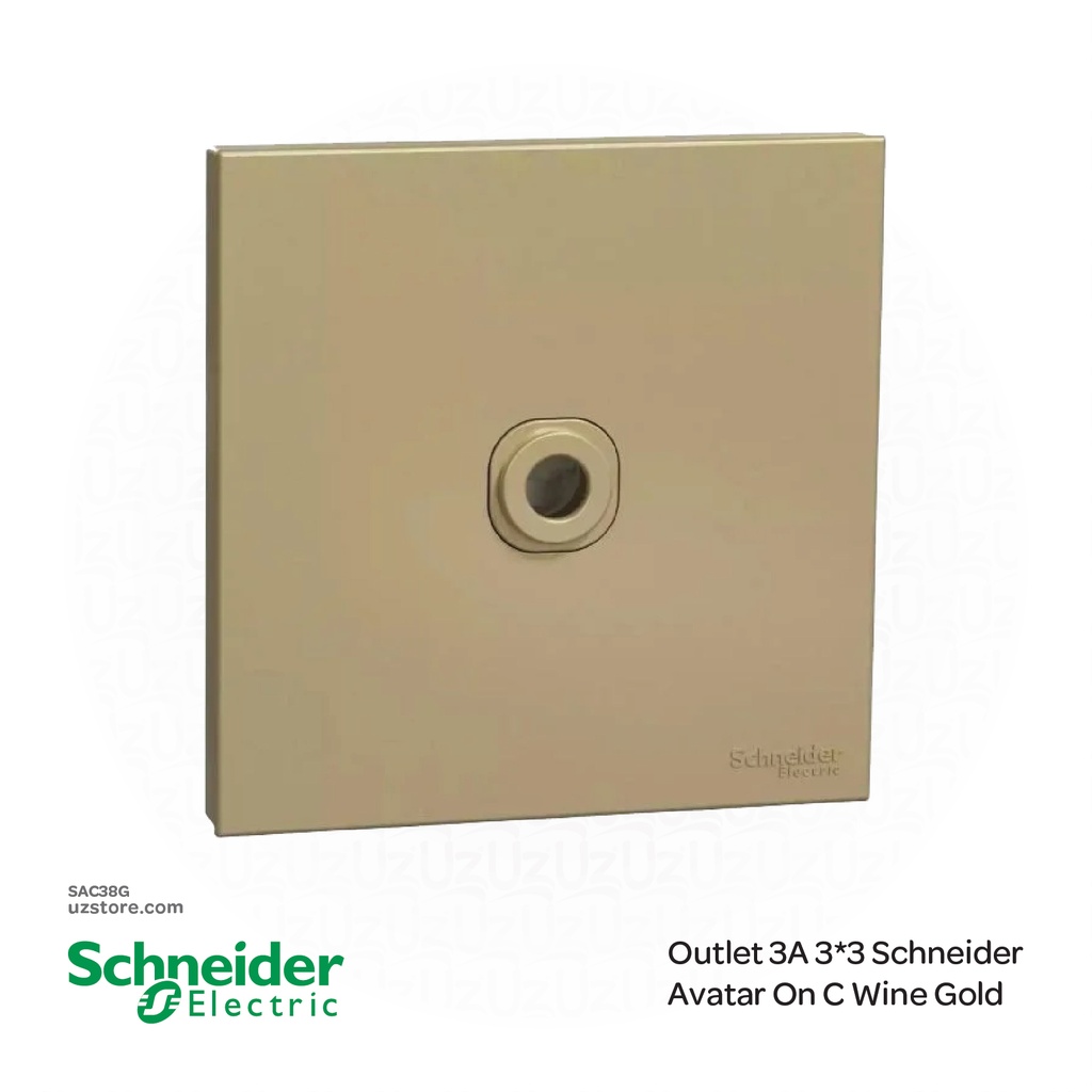 Outlet 3A 3*3 Schneider Avatar On C Wine Gold