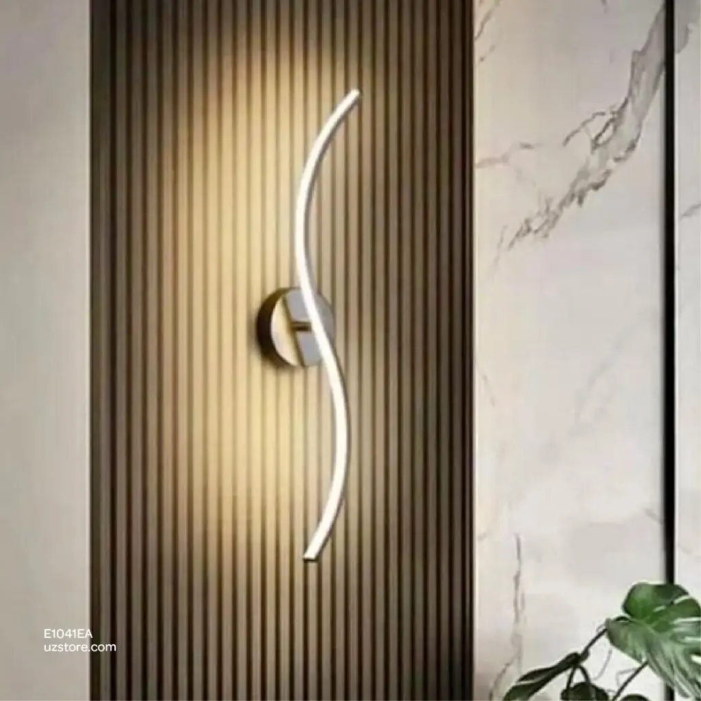 Wall Lamp Wall Stainless steel Black Mirror 3000K , 11318