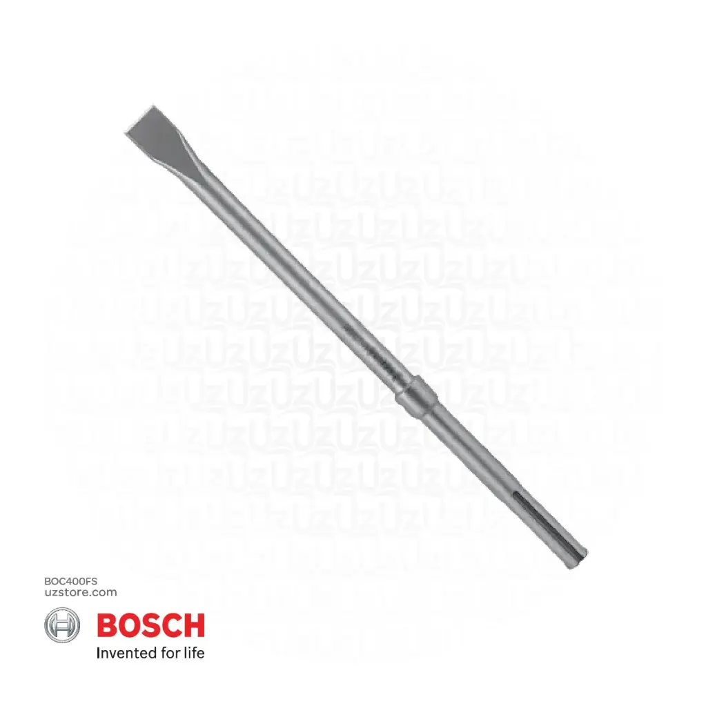 [BOC400FS] BOSCH 400mm SDSmax Self-Sharp Flat Chisel (Y025)
