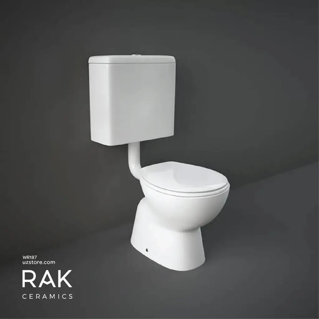 RAK Ceramic LENA Child Water Closet (S-TRAP)
+ Water Tank W/ Seat cover (54CM) Comfort Height 35 CM BL12AWHA+BL15AWHA+YFG076+FS57+FS96CON
