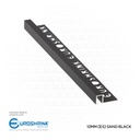 UROSHRINK Spain Tile Corner Steel Trim 212A-ARNE-12 Arena Negro 12MM (ES) Sand Black
