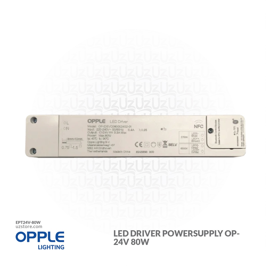 OPPLE LED Driver Powersupply OP-IESVH0800024E1-01-24V 80W 820001002200 