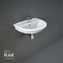 RAK Ceramic Karla Wall mounted Wash Basin 45 CM KR2002AWHA