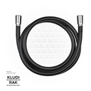 KLUDI RAK Supreme Black Hose 1/2"x1/2" 1500 mm, Matt Black RAK22038.BK2