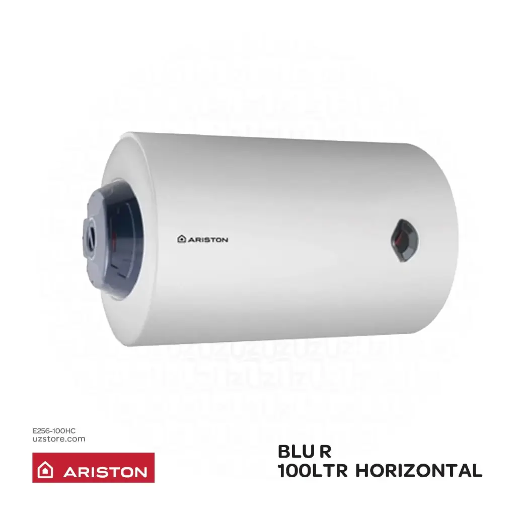 ARISTON Electric Water Heater 100Ltr Horizontal , 1.2kW , 220-240V, Made in China , BLU R 100 H 3605204