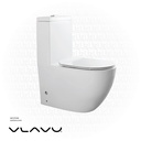 Vlavu WC one piece ( Toilet ) , S-Trap: 250mm, Torando Flushing,  , UF seat cover 670*350*760mm  CB.12.0002T 