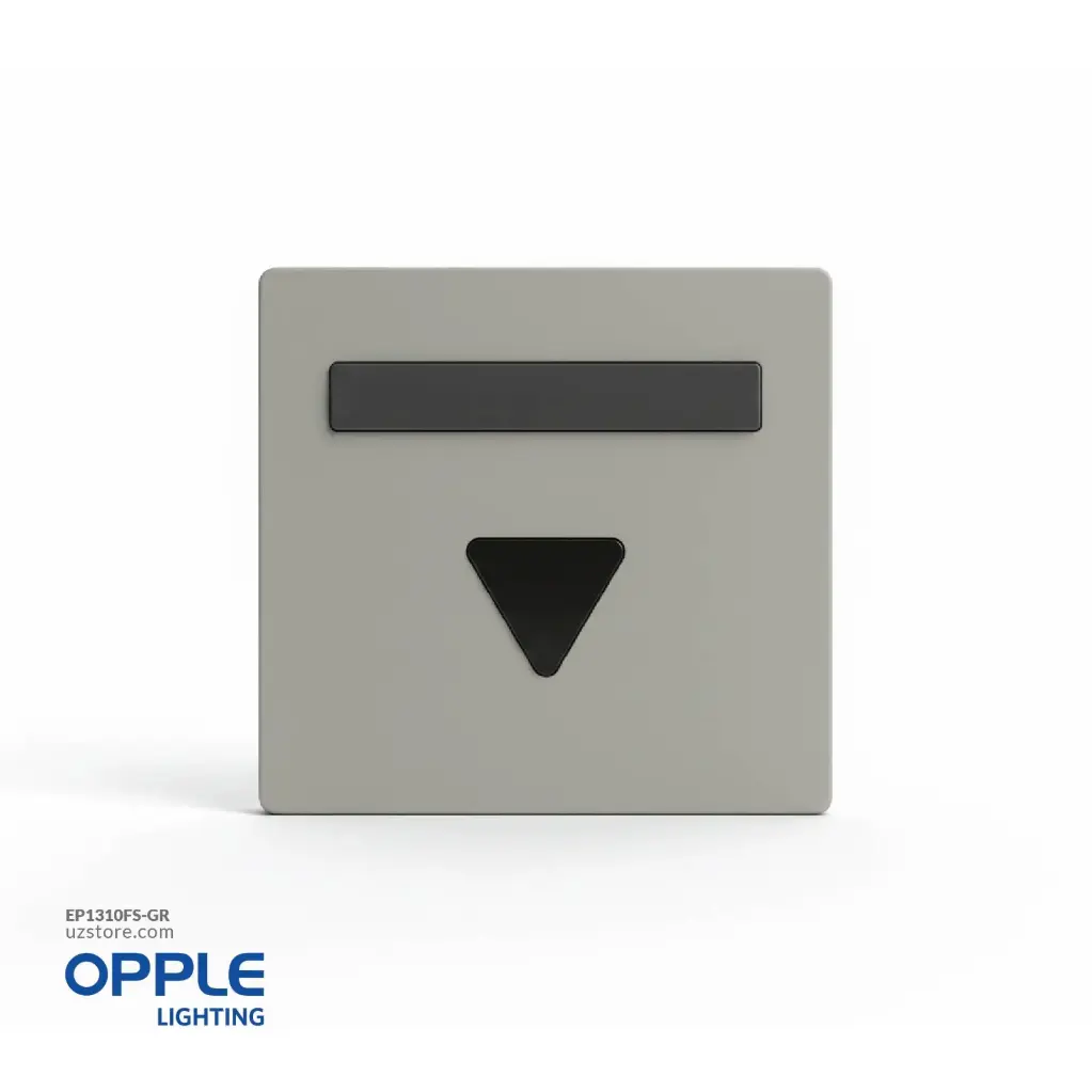 OPPLE Footlight-Cover-Gray-Glass - Model 541003486900