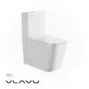 Vlavu One-Piece WC (Washdown Flushing) – S-trap 250mm, PP Cover & Seat, 670×360×800mm, Glossy White – CB.12.0141