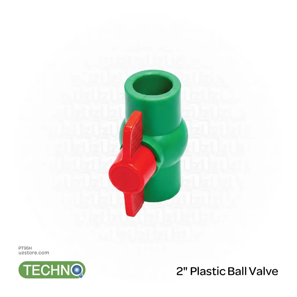 2" Plastic Ball Valve ( Techno )