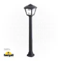 FUMAGALLI GIAFAA/ROBY Black Clear E27 LED 6W 2.7K POLE 1.8 Meter  Made in Italy 