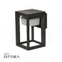 OPTARA Outdoor Wall Light - 5WW, 3000-3500K, Aluminum+PC (UV Protected), Matt Black SH-W21015TPC