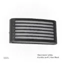OPTARA Outdoor Wall Light - 18WW, 3000-3500K, Aluminum+PC, Matt Black SH-W202302B