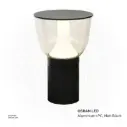 KNVIX - Wall Mount Outdoor Light - 18W, OSRAM LED, /200×H300mm, Aluminum+PC, Matt Black,  6157 H30CM WW