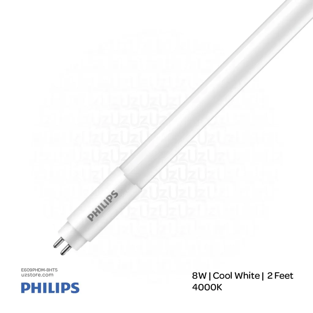 PHILIPS MASTER LED Tube Rod 600mm HE 8W 4000K T5 2 Feet Half white 50,000 Hrs Life time 929002420708