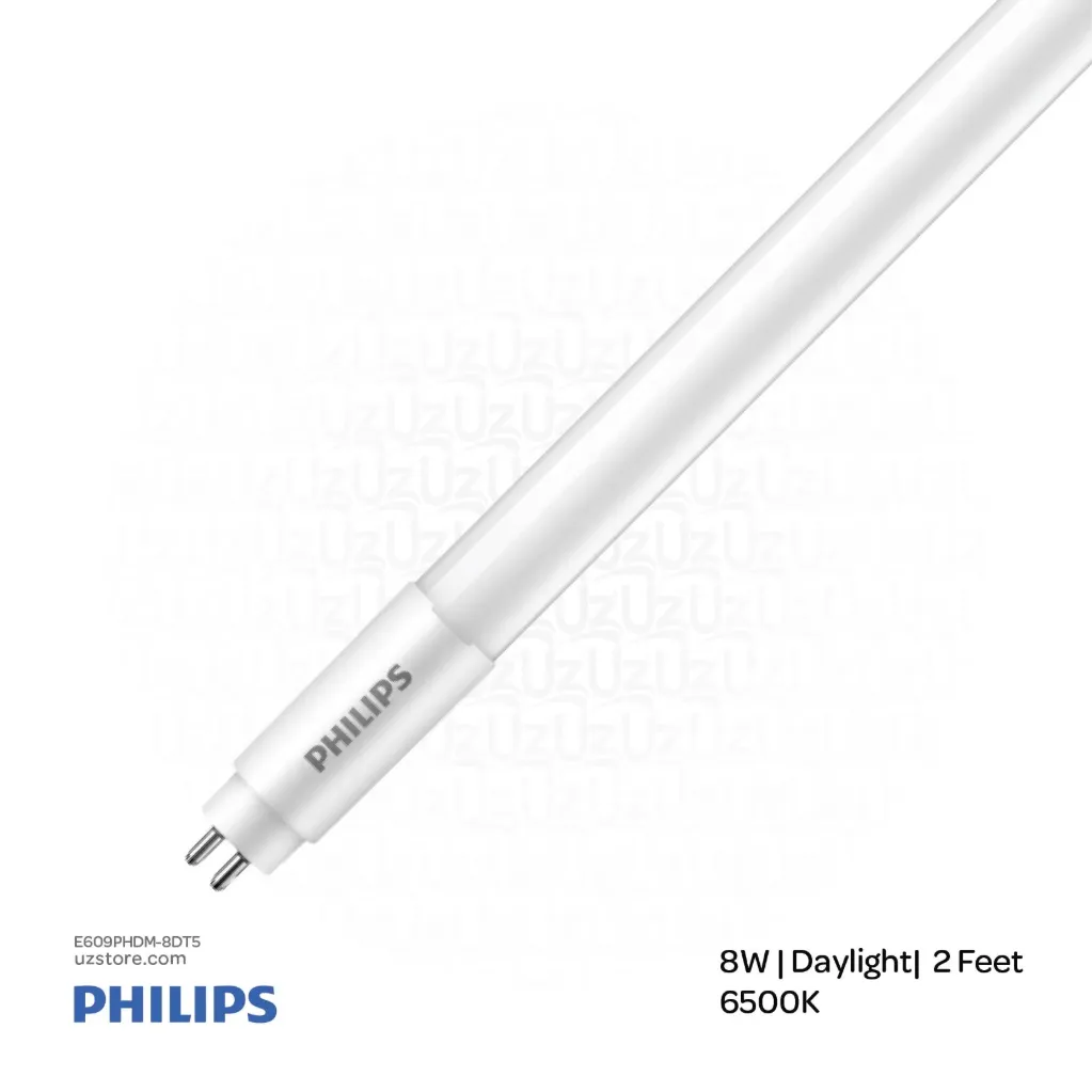 PHILIPS MASTER LED Tube Rod 600mm HE 8W 6500K T5 2 Feet Daylight 50,000 Hrs Life time 929002420808