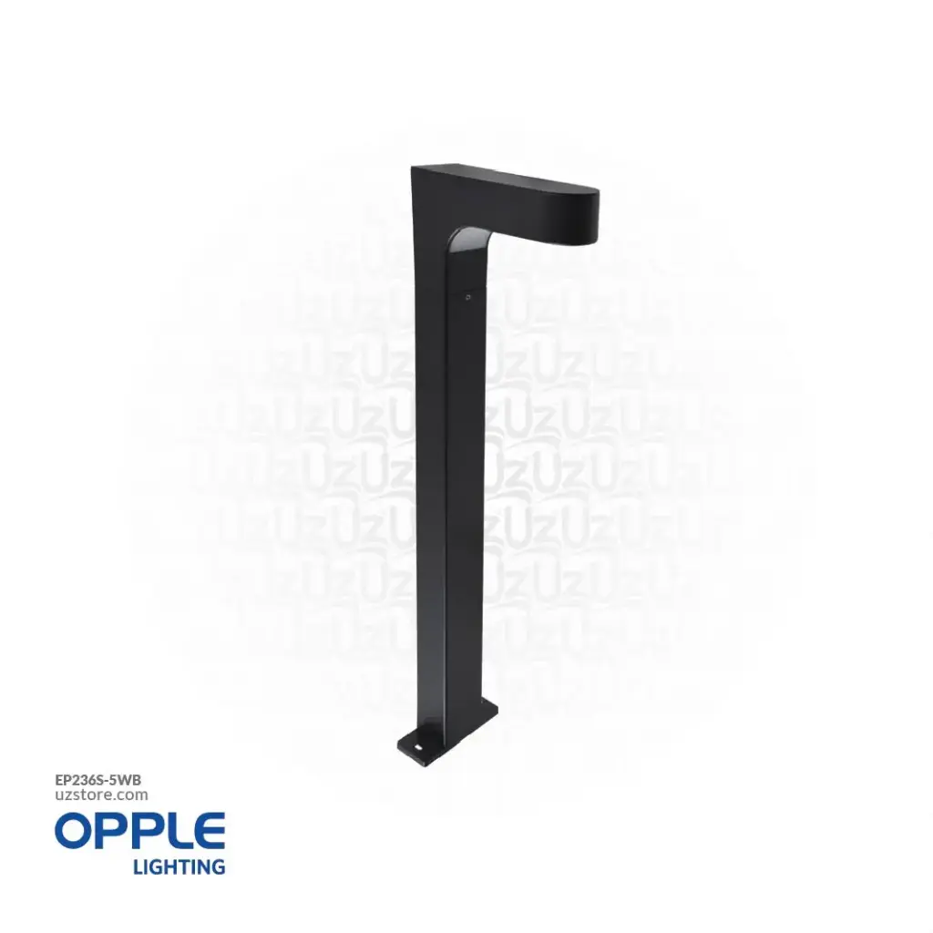 OPPLE LED Bollard Light E5-5W 3000K BK Black  H 650 MM Warm White 718001002101