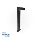 OPPLE LED Bollard Light E5-5W 3000K BK Black  H 650 MM Warm White 718001002101