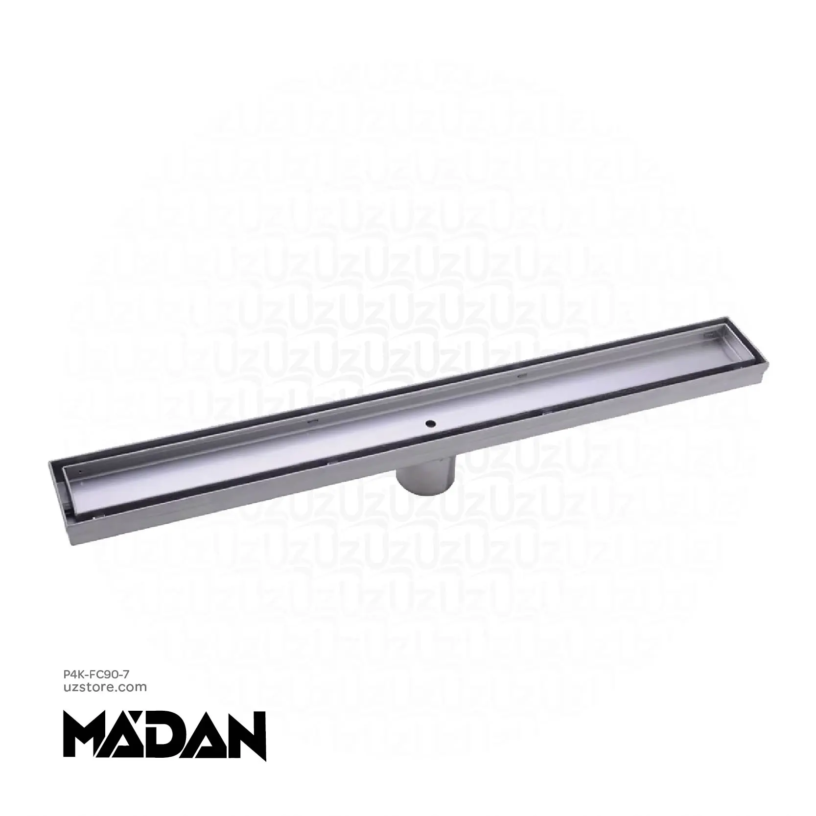 MADAN Stainless Steel Linear Floor Drain Ceramic 900x70 MM FC 90-7