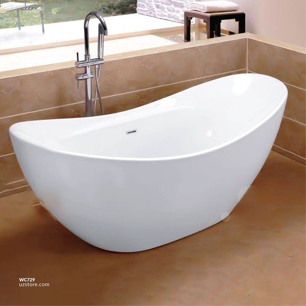 Banyu (Oval) CX.12.007200 Free Stand 1700x740x710mm Acrylic bathtub  730*1720 