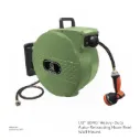 1/2" 30Mtr Heavy-Duty Auto-Retracting Hose Reel, Wall Mount