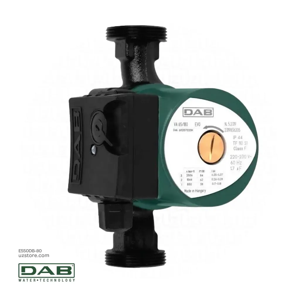 DAB 80/180 Brass WET ROTOR Circulators for Hot Sanitary Water System