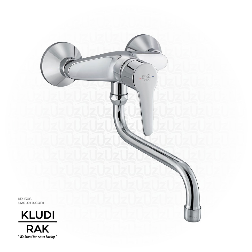 KLUDI RAK Polaris Wall-Mounted Single Lever Sink Mixer,
 RAK10008-03