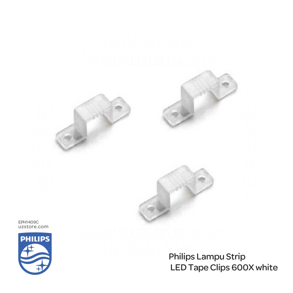  فيليبس لمبة شريطي بعرض 600 ملم، اللون أبيض
PHILIPS 31164 HV LED Tape Clips