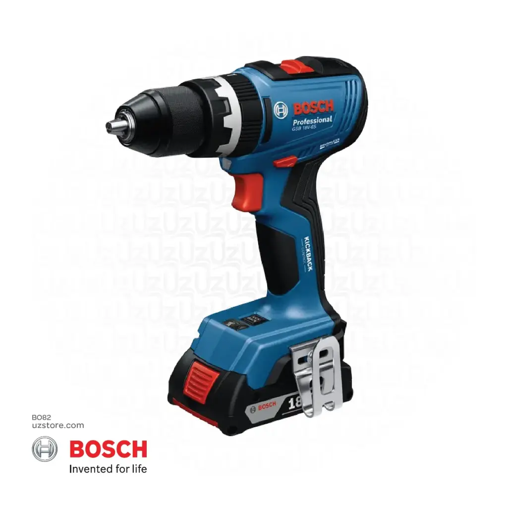 BOSCH - Cordless Drill With Battery GSB 18V-65