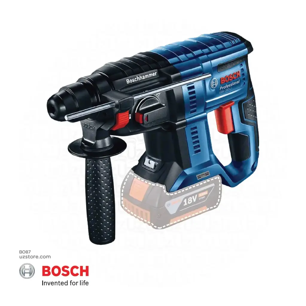 BOSCH - Cordless Hammer GBH 180-LI /18V (2*4.0Ah)