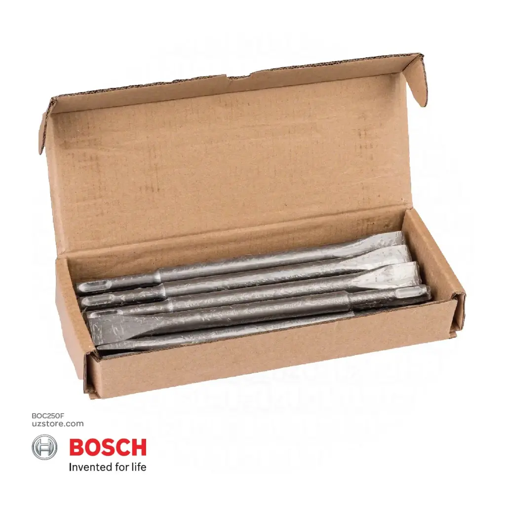 BOSCH Chisel 250 x20 Flat With SDS-PLUS