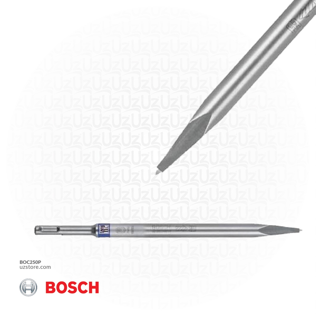 BOSCH Chisel 250 Pointed With SDS-PLUS