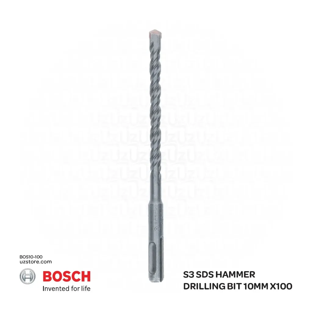 BOSCH S3 SDS Hammer Drilling Bit 10mm x100
