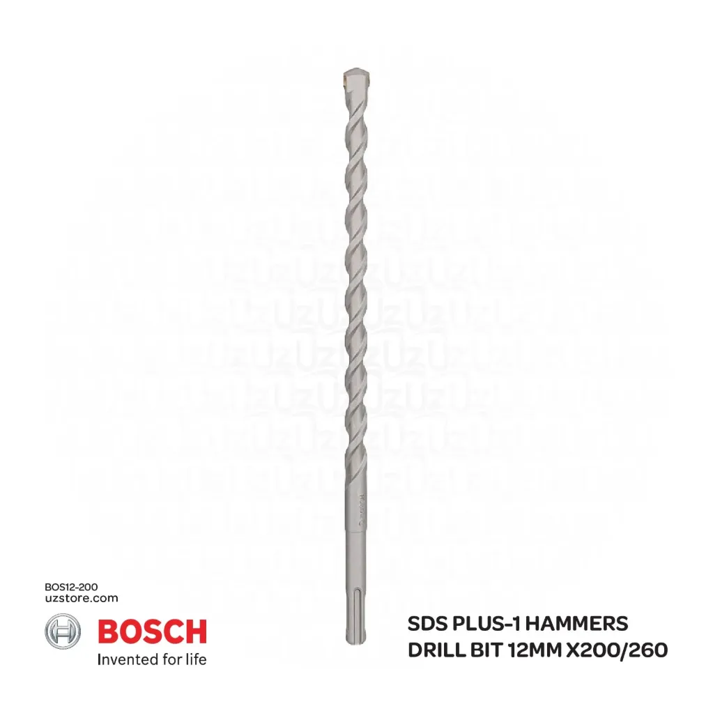 بوش ريشة دريل هلتي 12mm x 200/260