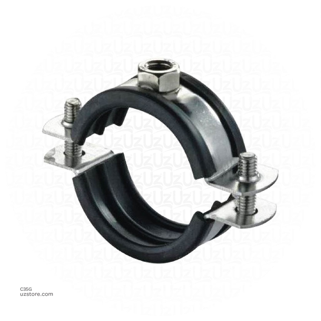 Hanging Clip with rubber 1" -- 32mm