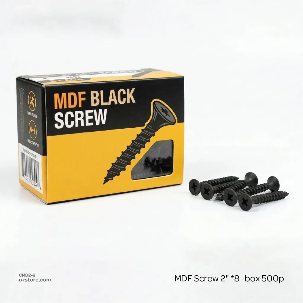[cmd2-8] MDF Screw 2" *8 -box 500p