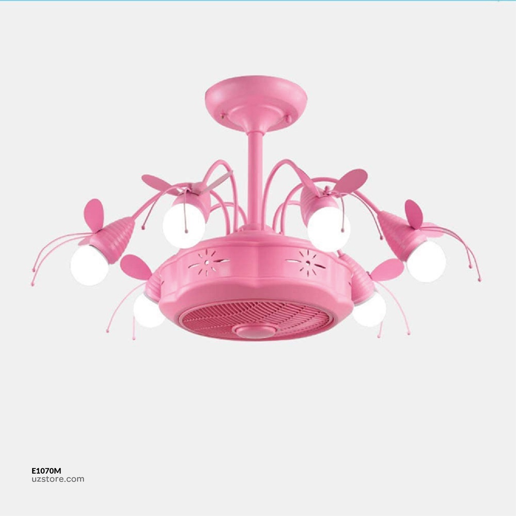 مروحة سقف - وردة 8096-6pink