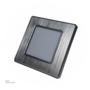 مصباح Led 3*3 فضي