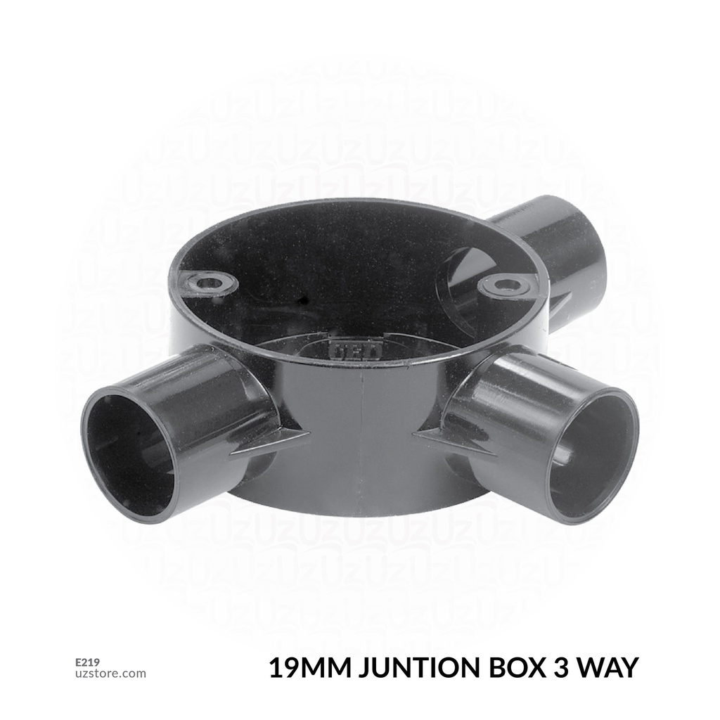 19MM JUNTION BOX 3 WAY