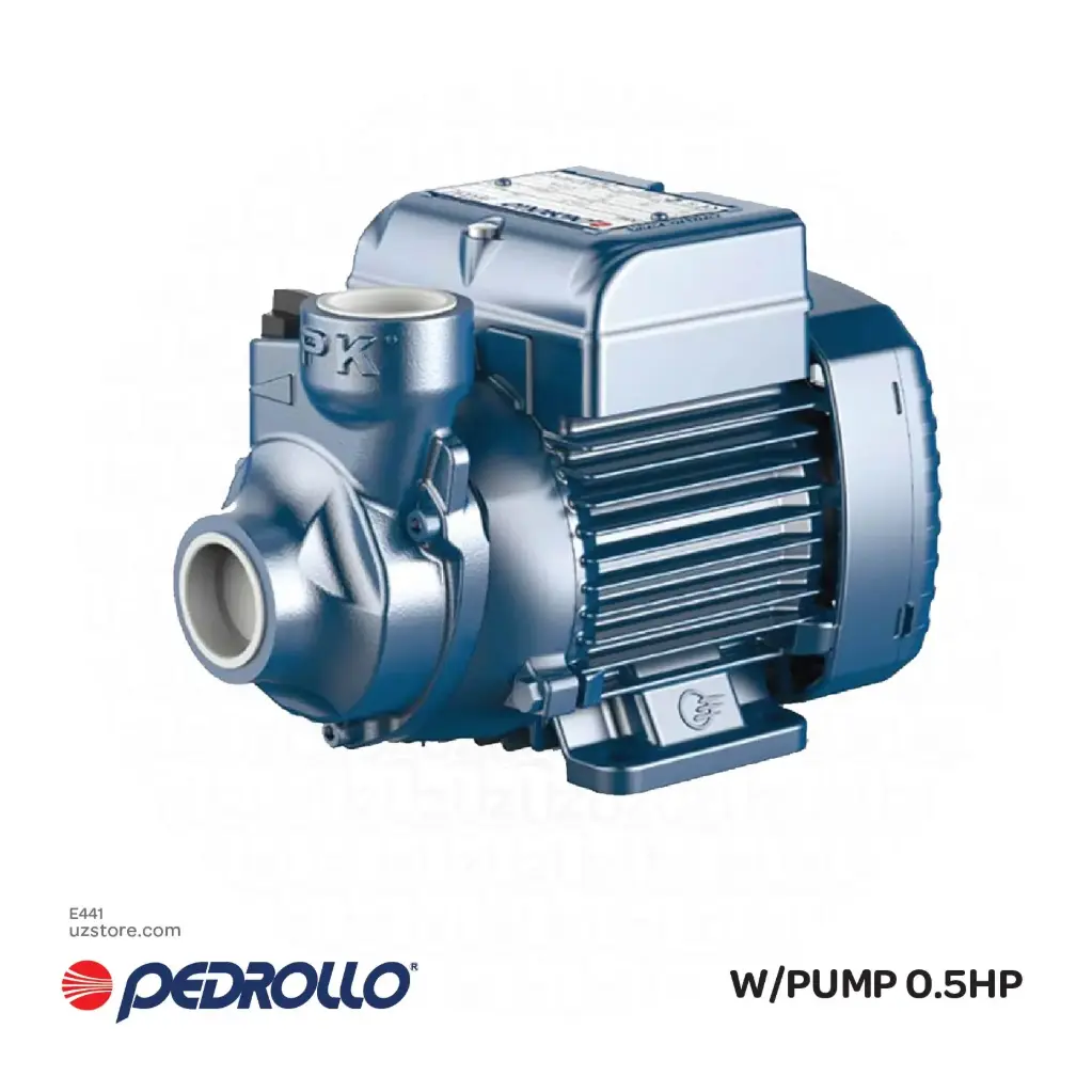 PEDROLLO W/PUMP 0.5HP