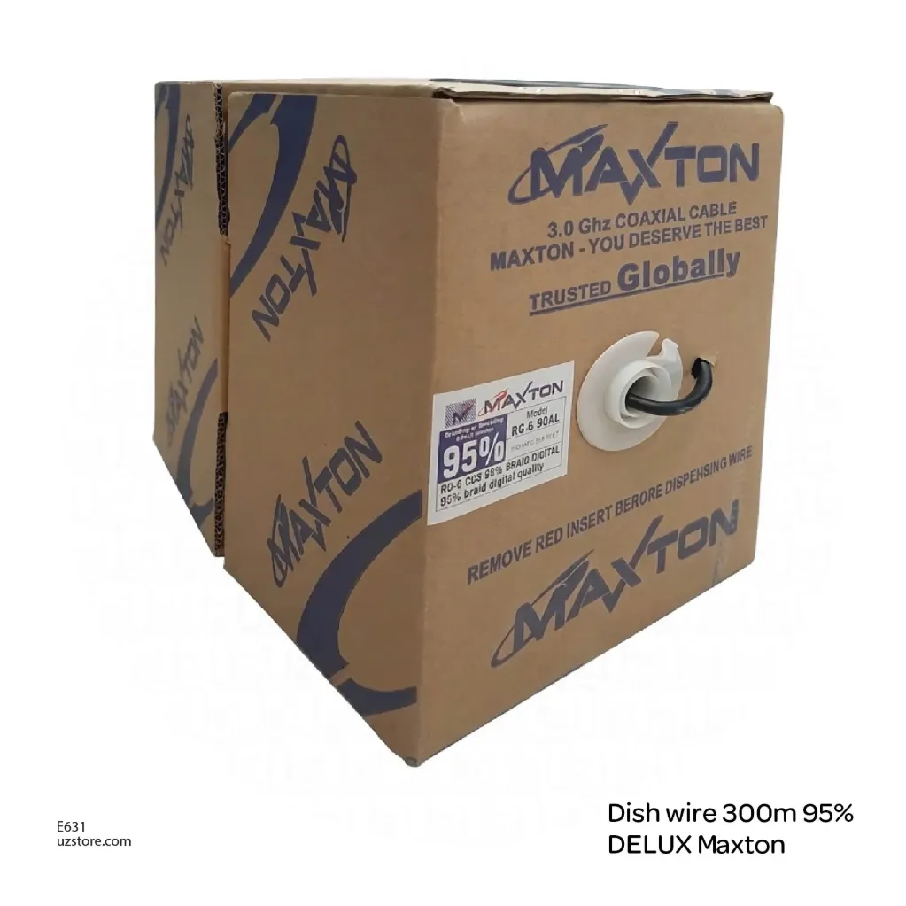 [E631] Dish wire 300m 95% DELUX Maxton